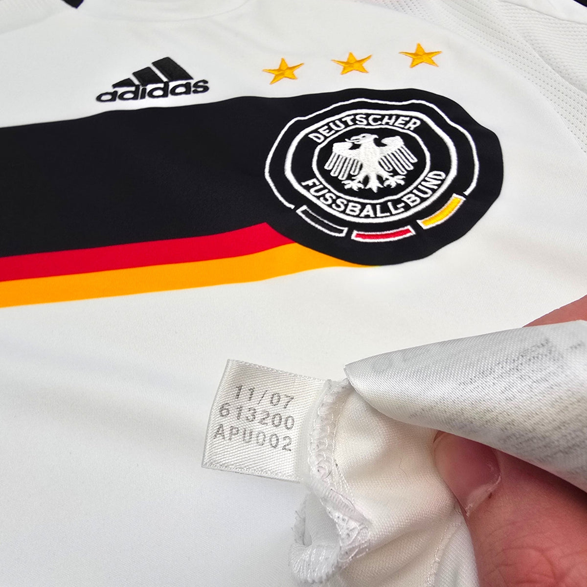 2008/09 Germany Home Football Shirt (S) Adidas - Football Finery - FF305298