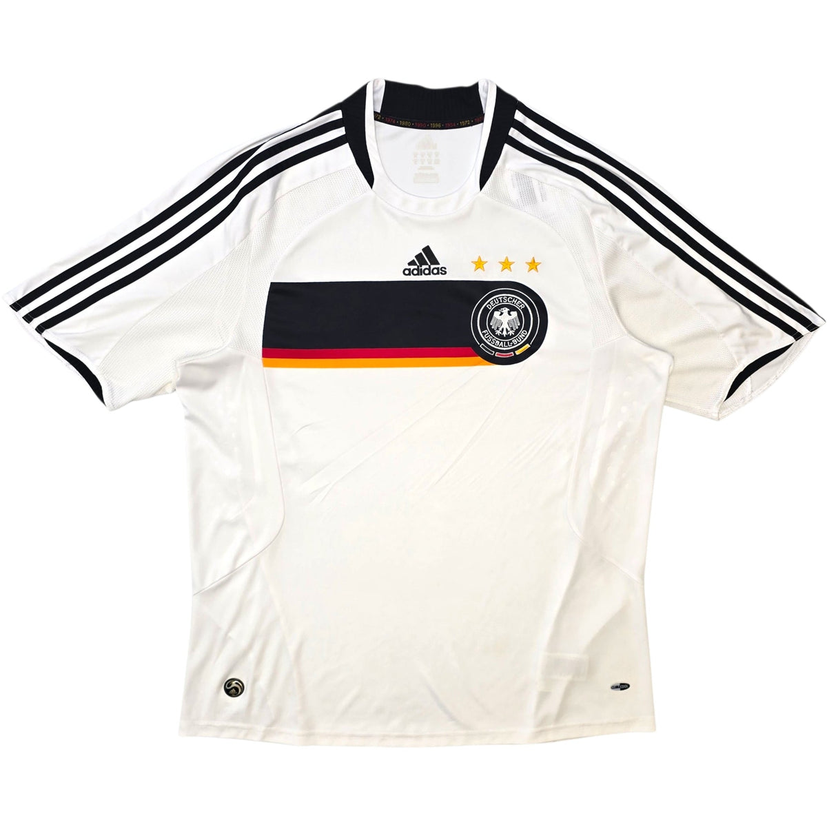 2008/09 Germany Home Football Shirt (XL) Adidas - Football Finery - FF305300