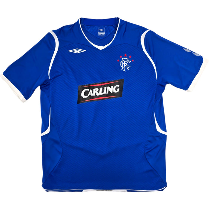 2008/09 Glasgow Rangers Home Football Shirt (XL) Umbro - Football Finery - FF305505