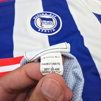 2008/09 Hertha Berlin Home Football Shirt (L) Nike 27 Chermiti - Football Finery - FF307119