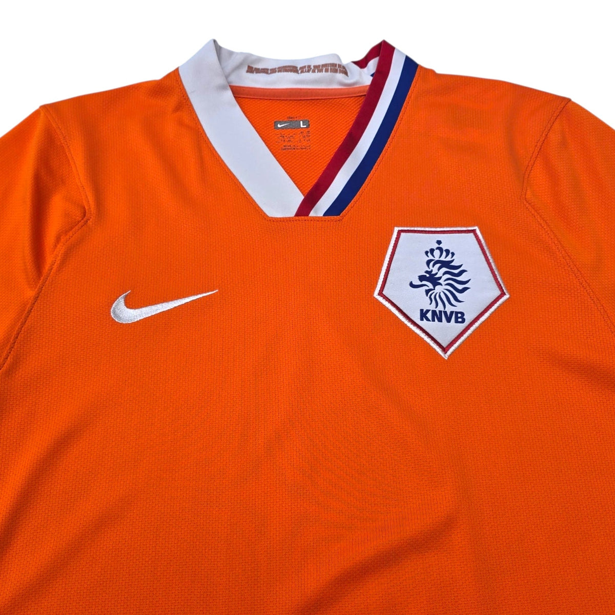 2008/09 Holland Home Football Shirt (L) Nike - Football Finery - FF304288