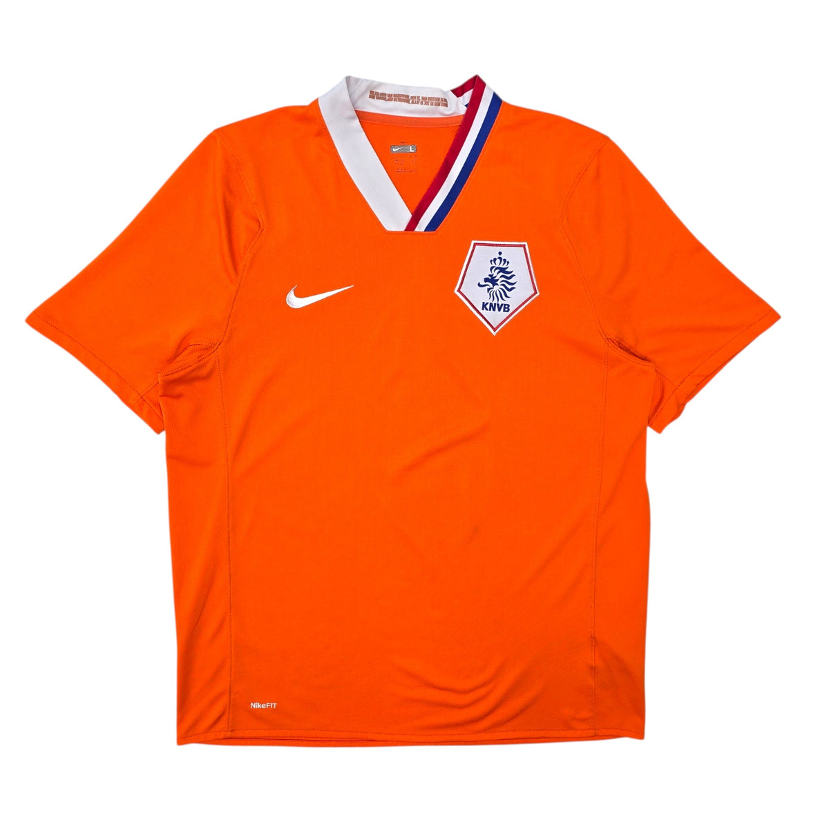 2008/09 Holland Home Football Shirt (L) Nike - Football Finery - FF304288