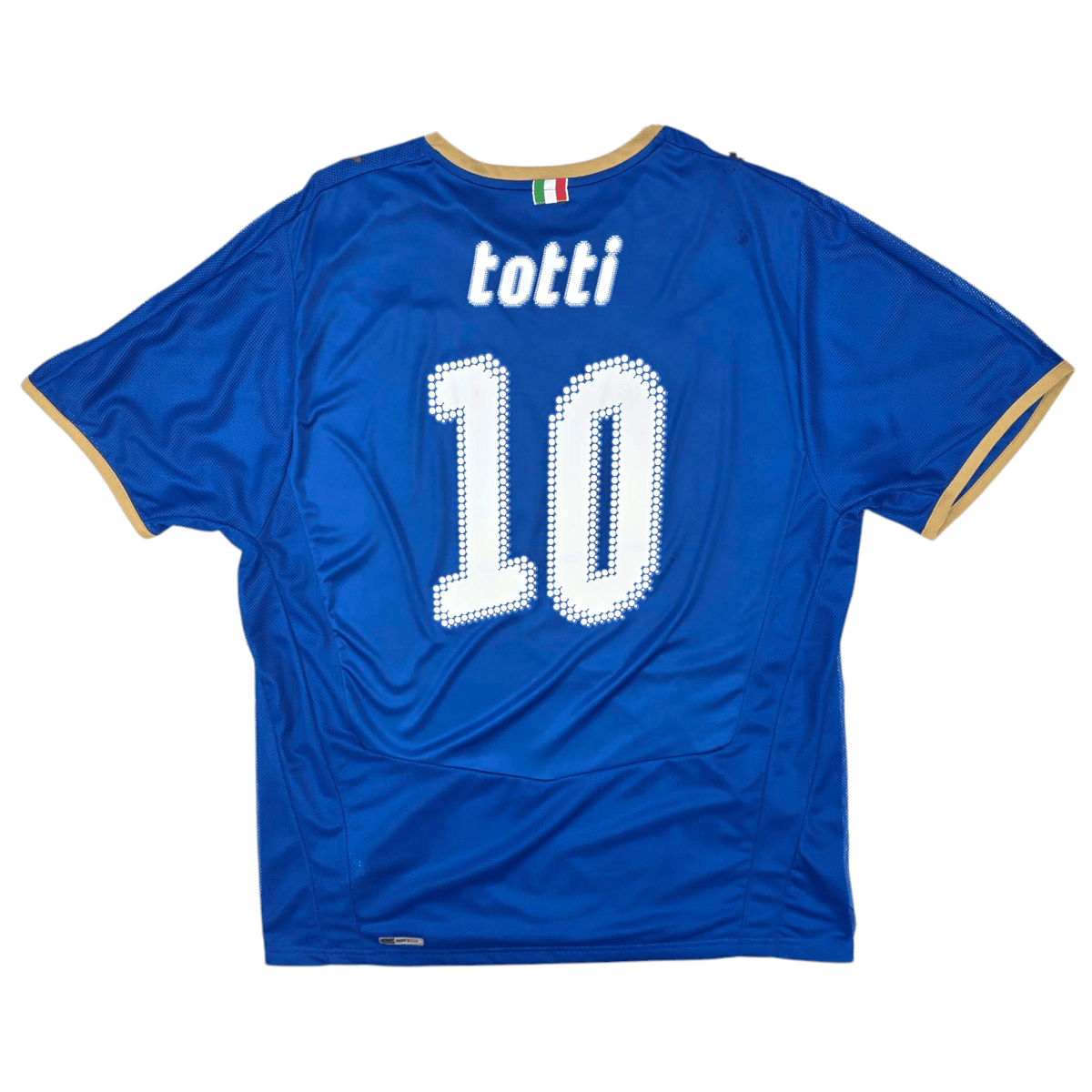 2008/09 Italy Home Football Shirt (XL) Puma 10 Totti - Football Finery - FF300392