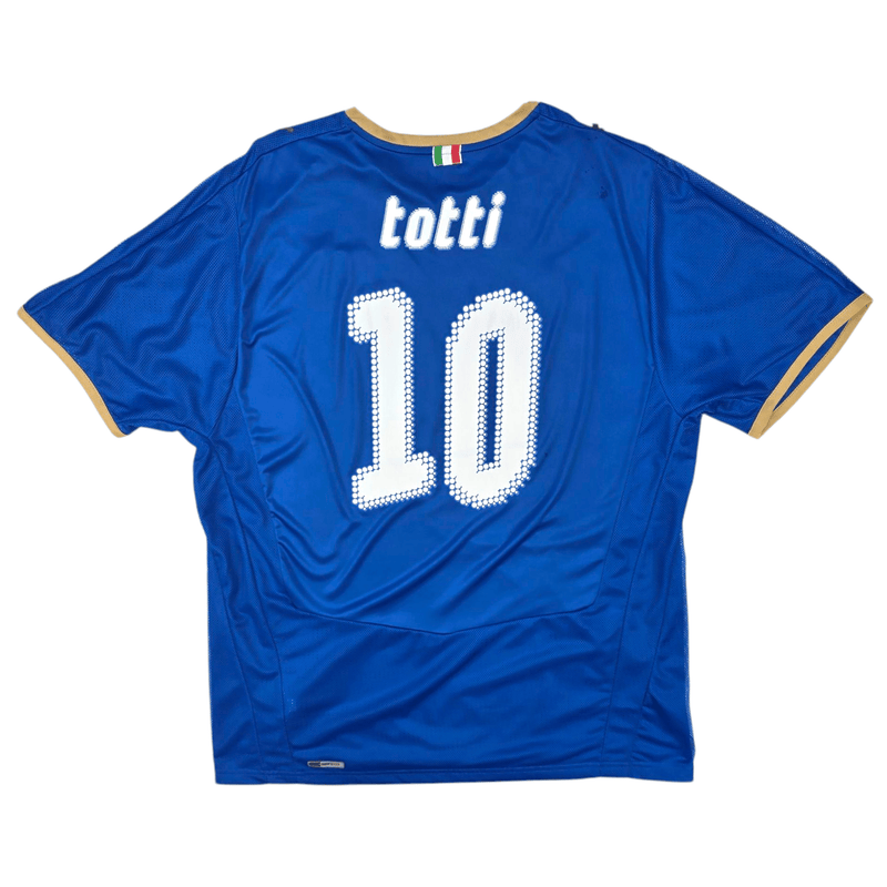 2008/09 Italy Home Football Shirt (XL) Puma 10 Totti - Football Finery - FF300392