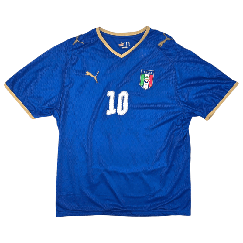2008/09 Italy Home Football Shirt (XL) Puma 10 Totti - Football Finery - FF300392
