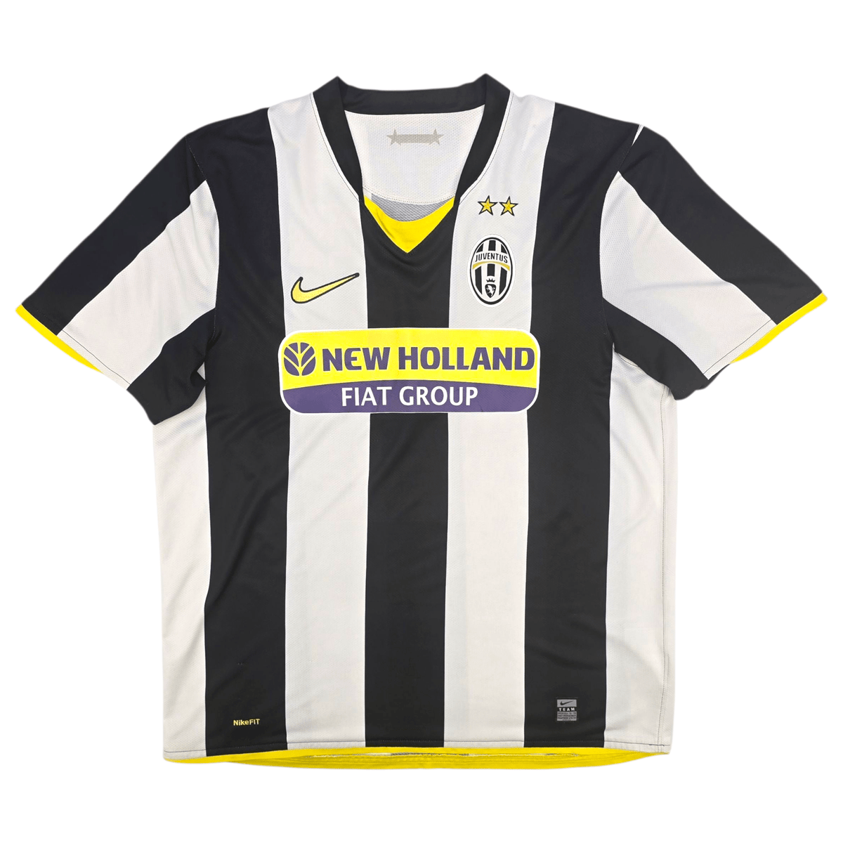 2008/09 Juventus Home Football Shirt (L) Nike 11 Nedved - Football Finery - FF301509