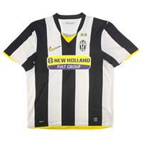 2008/09 Juventus Home Football Shirt (L) Nike 11 Nedved - Football Finery - FF301509