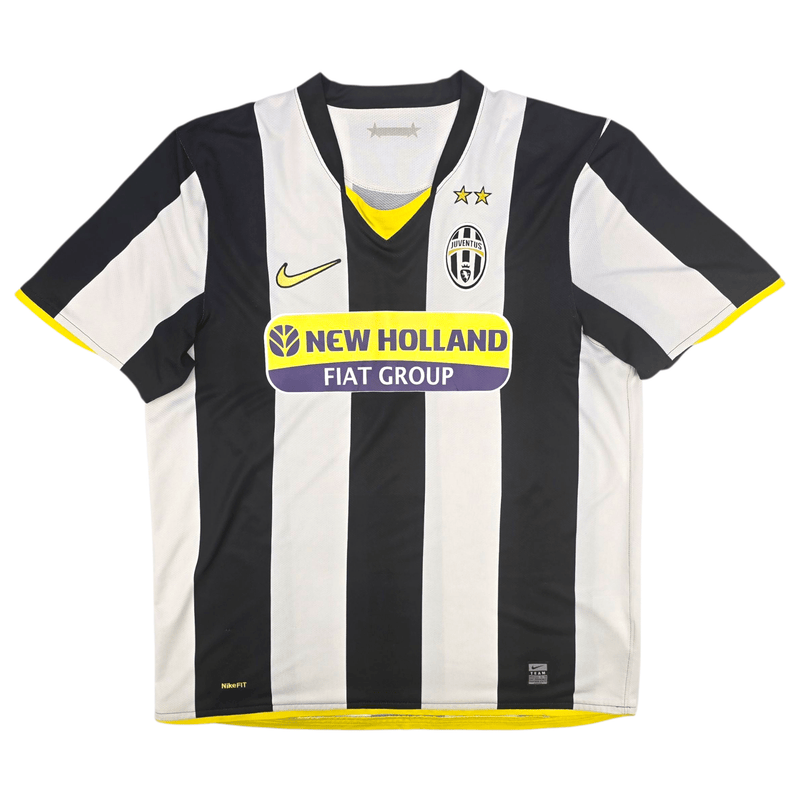 2008/09 Juventus Home Football Shirt (L) Nike 11 Nedved - Football Finery - FF301509