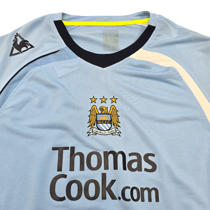 2008/09 Manchester City Home Football Shirt (2XL) Le Coq Sportif - Football Finery - FF303546