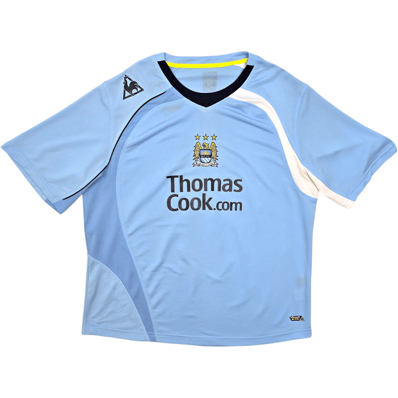 2008/09 Manchester City Home Football Shirt (2XL) Le Coq Sportif - Football Finery - FF303546