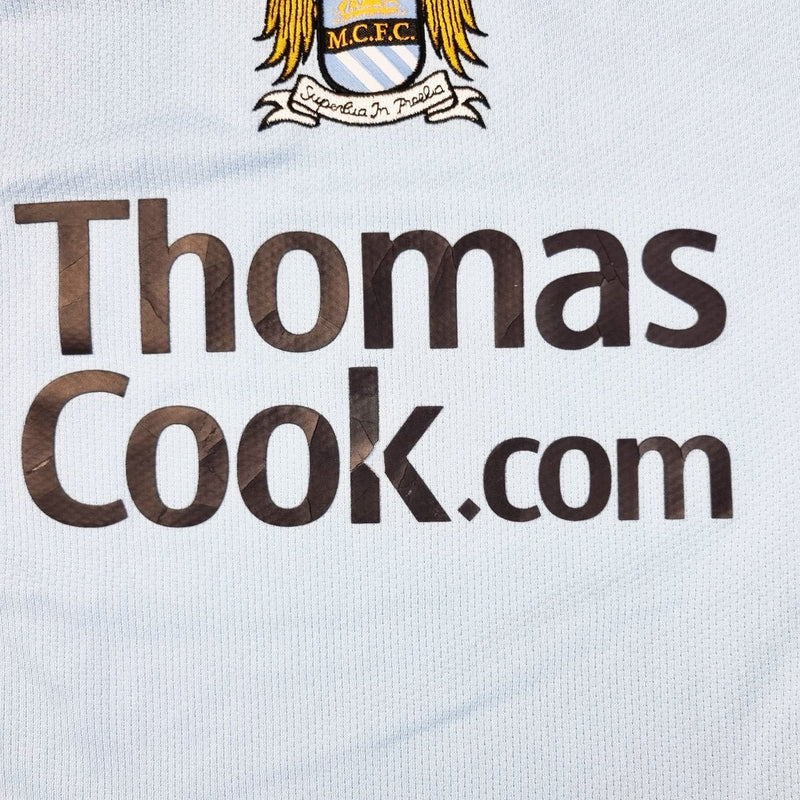 2008/09 Manchester City Home Football Shirt (L) Le Coq Sportif - Football Finery - FF202562