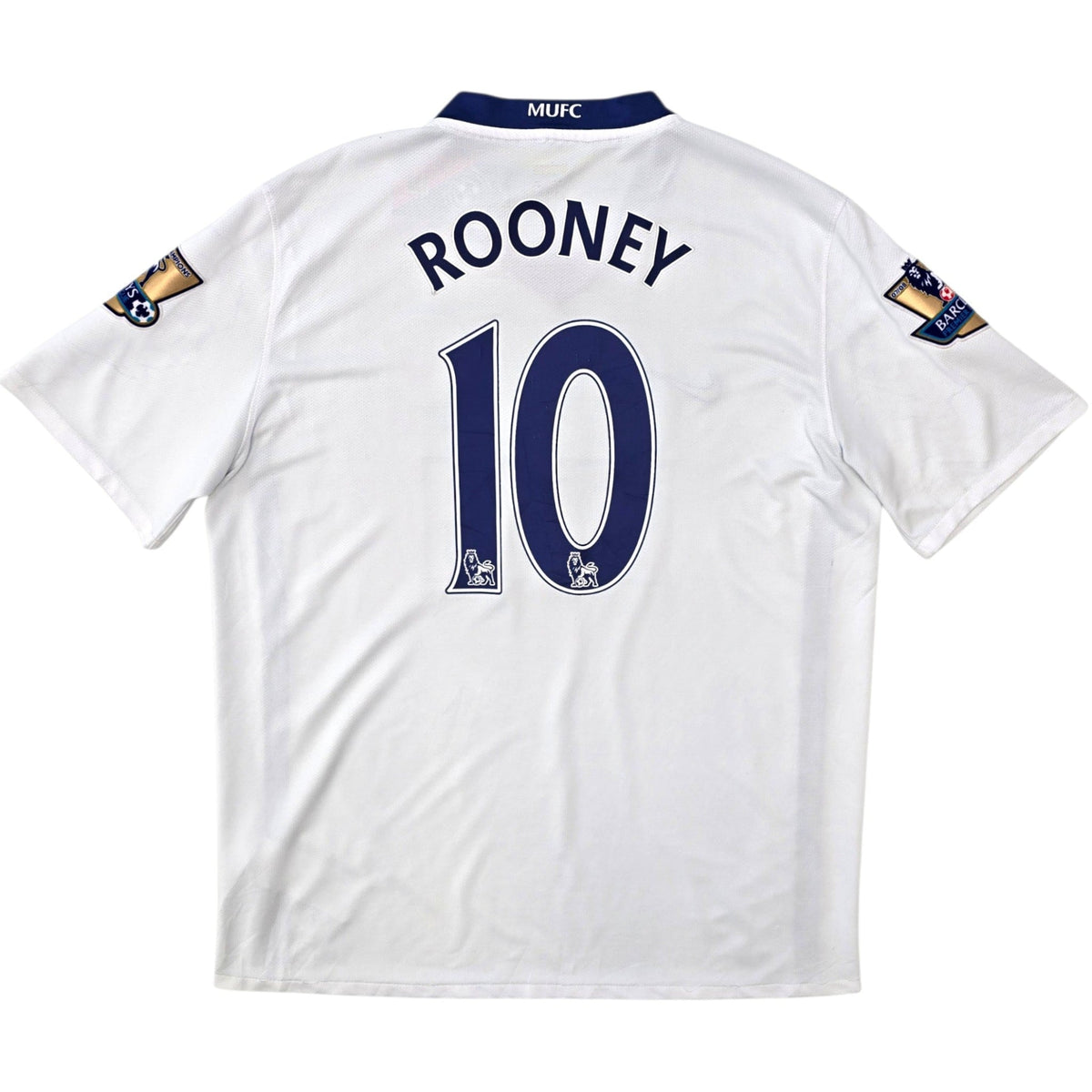 2008/09 Manchester United Away Football Shirt (L) Nike 10 Rooney - Football Finery - FF306379