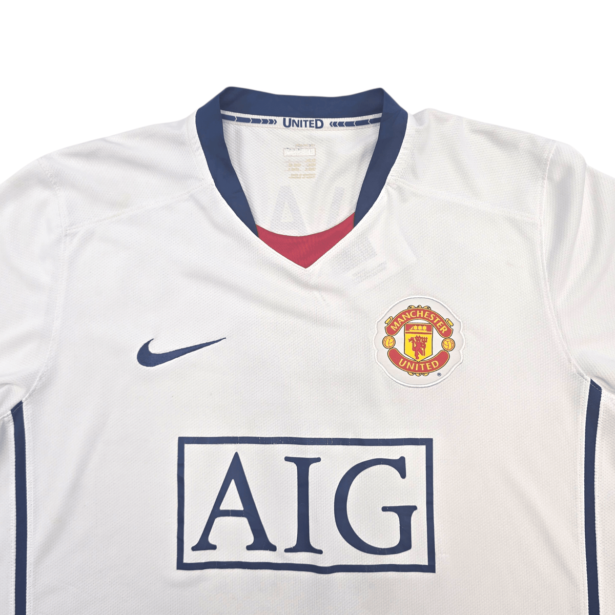 2008/09 Manchester United Away Football Shirt (L) Nike 7 Ronaldo - Football Finery - FF304335