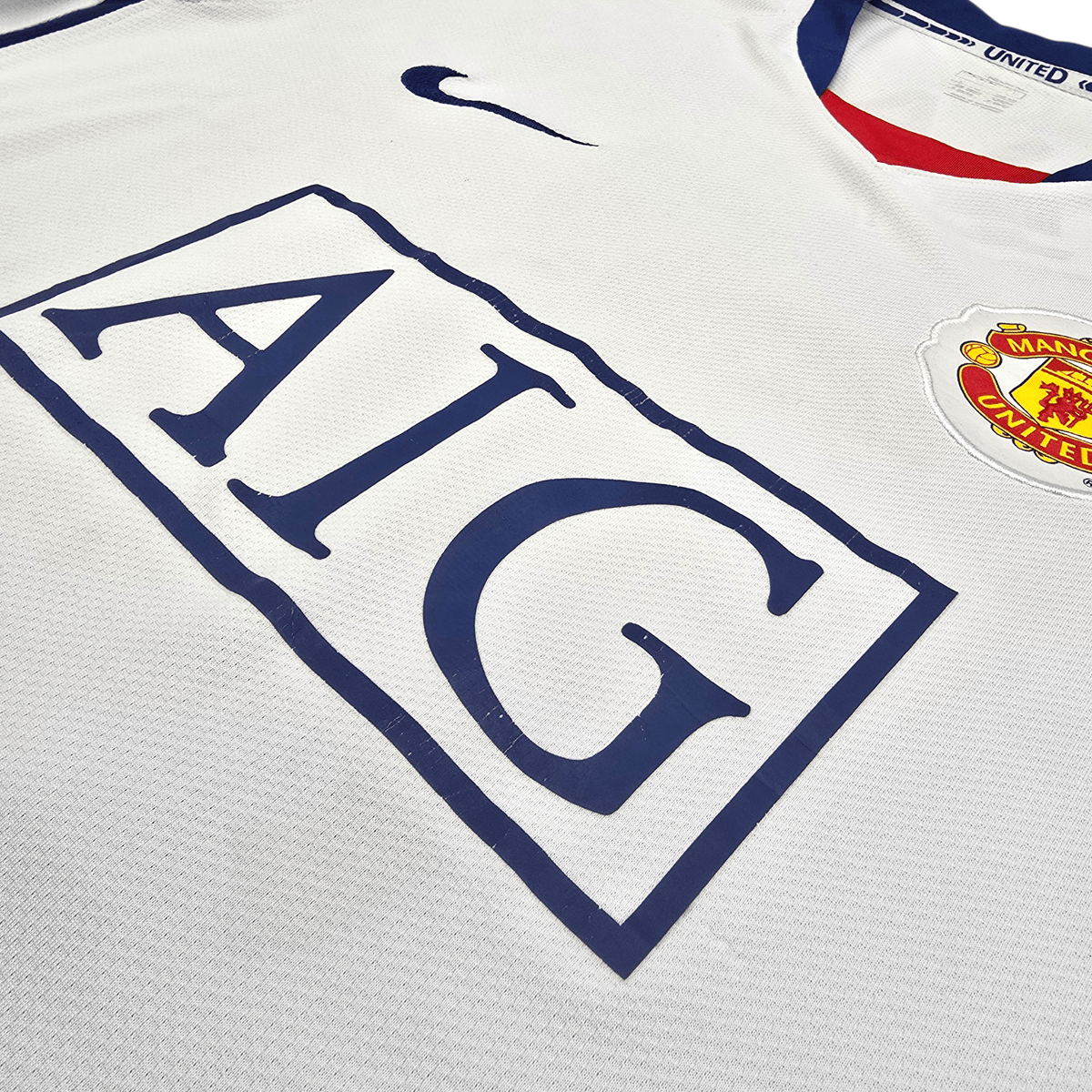 2008/09 Manchester United Away Football Shirt (L) Nike 7 Ronaldo - Football Finery - FF304335