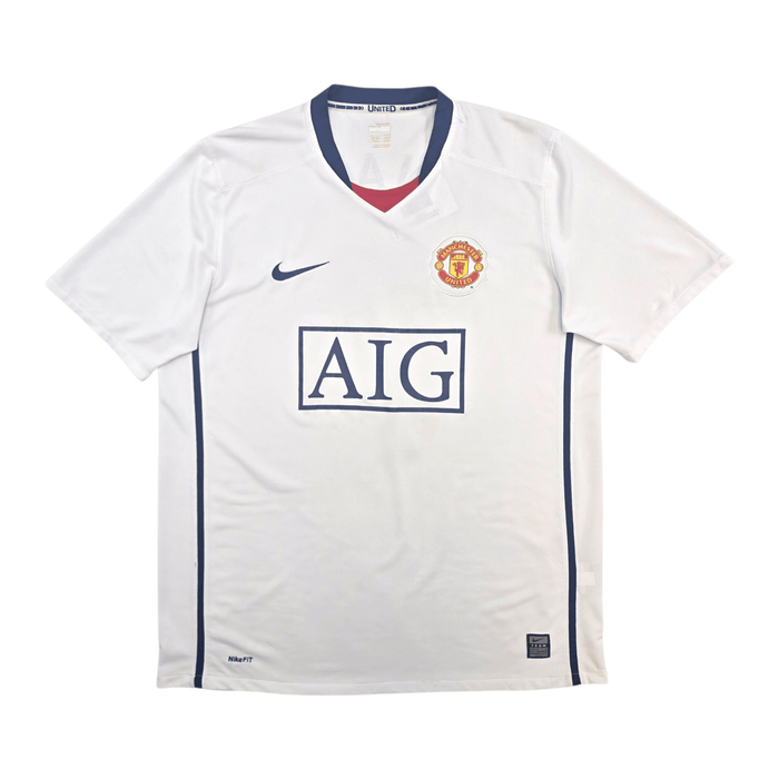 2008/09 Manchester United Away Football Shirt (L) Nike 7 Ronaldo - Football Finery - FF304335