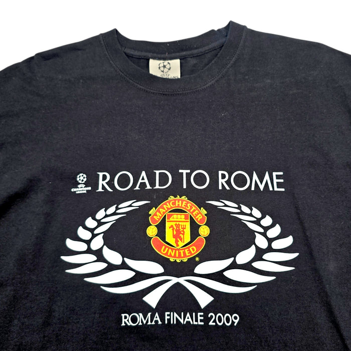 2008/09 Manchester United T-Shirt (XL) Champions League - Football Finery - FF305094