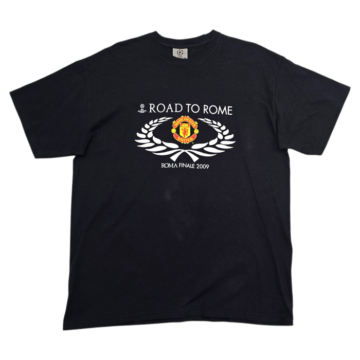 2008/09 Manchester United T-Shirt (XL) Champions League - Football Finery - FF305094