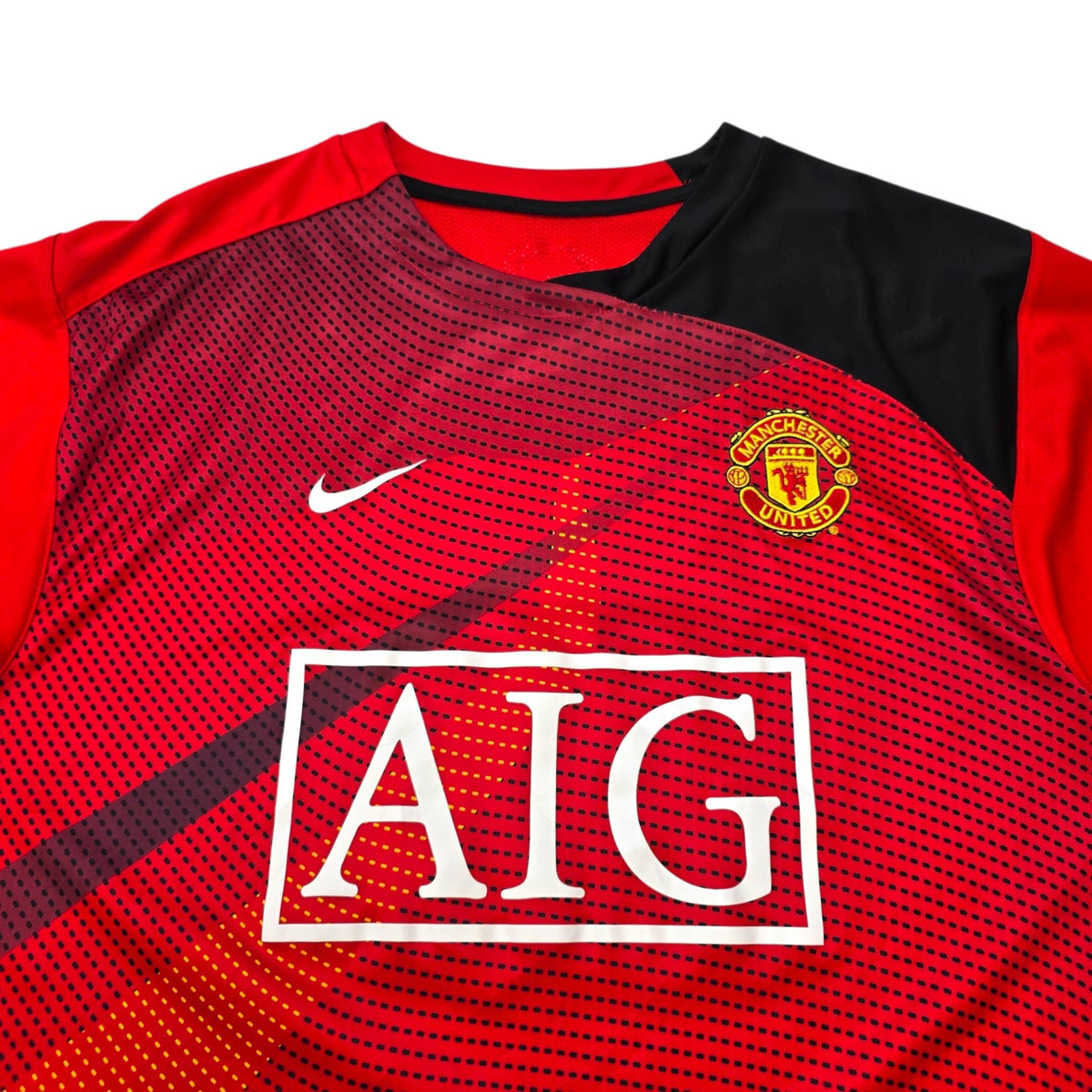 2008/09 Manchester United Training Shirt (L) Nike - Football Finery - FF305053
