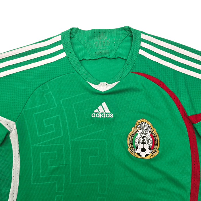 2008/09 Mexico Home Football Shirt (S) Adidas - Football Finery - FF304215