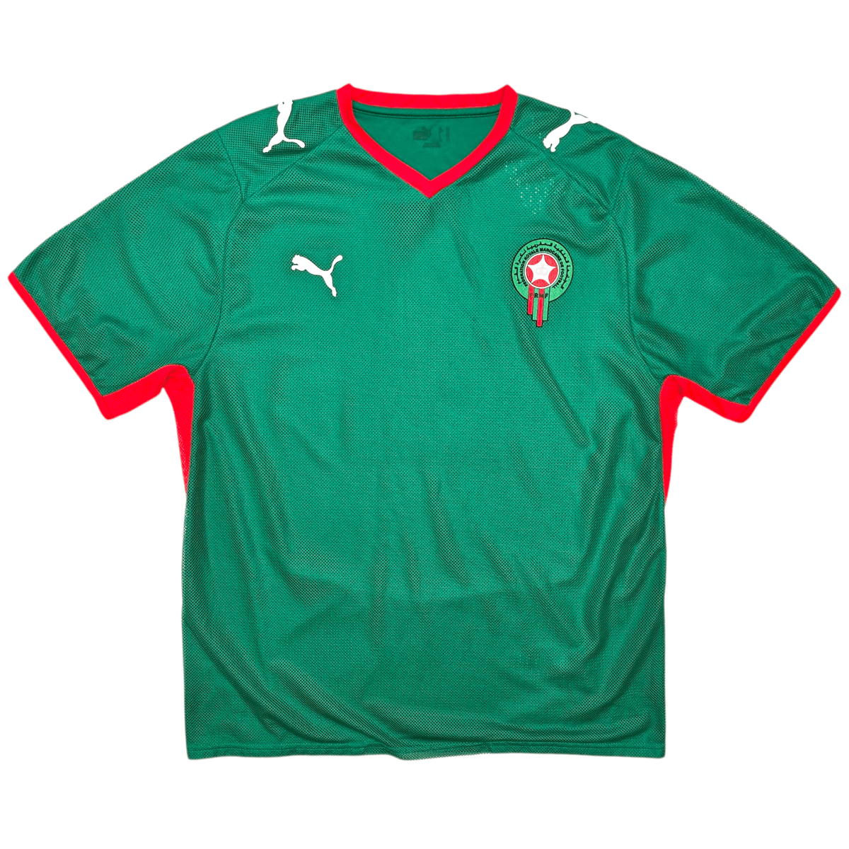 2008/09 Morocco Home Football Shirt (L) Puma - Football Finery - FF304467