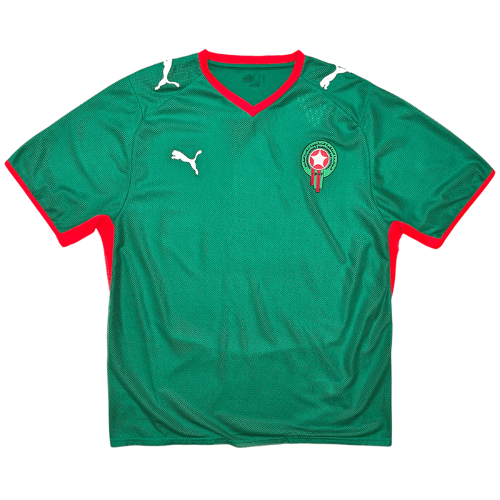 2008/09 Morocco Home Football Shirt (L) Puma - Football Finery - FF304467
