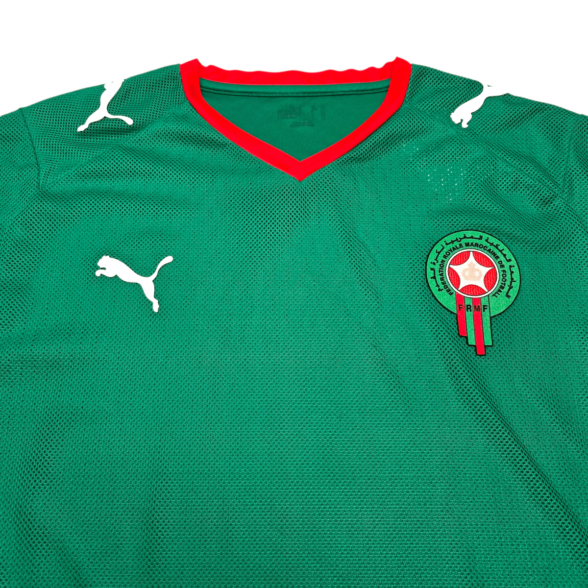 2008/09 Morocco Home Football Shirt (L) Puma - Football Finery - FF304467