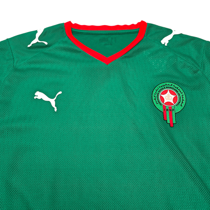 2008/09 Morocco Home Football Shirt (L) Puma - Football Finery - FF304467