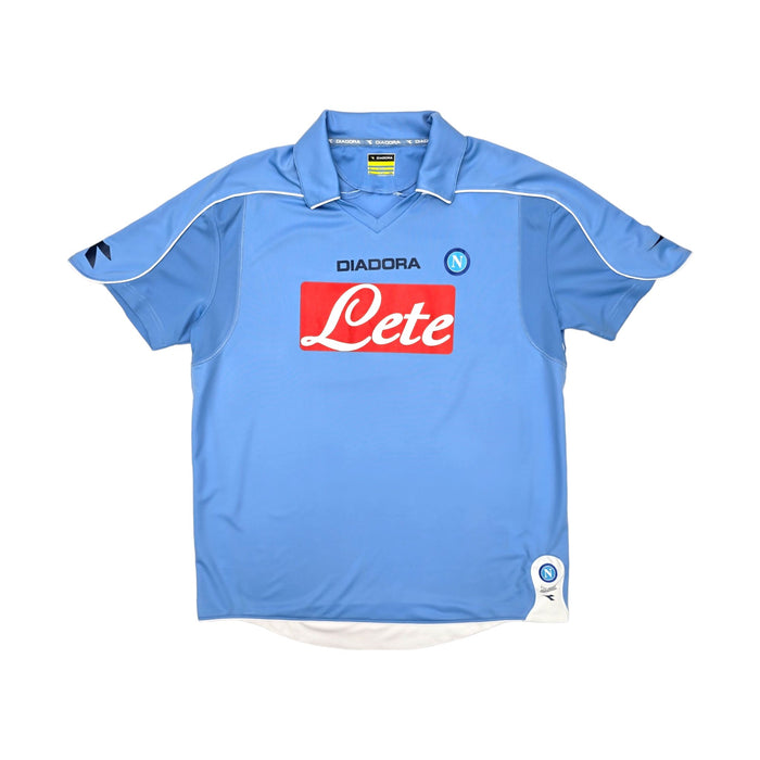 2008/09 Napoli Home Football Shirt (XL) Diadora - Football Finery - FF203840