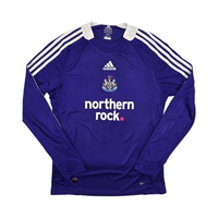 2008/09 Newcastle United Away Football Shirt (S) Adidas #19 Jonas - Football Finery - FF300554