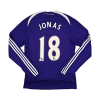 2008/09 Newcastle United Away Football Shirt (S) Adidas #19 Jonas - Football Finery - FF300554