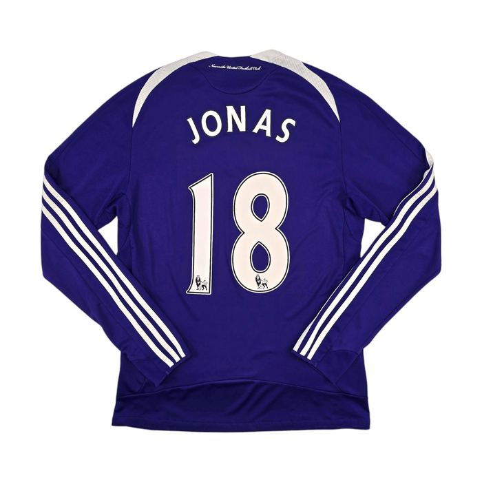2008/09 Newcastle United Away Football Shirt (S) Adidas #19 Jonas - Football Finery - FF300554