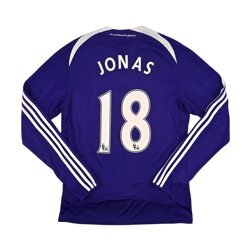 2008/09 Newcastle United Away Football Shirt (S) Adidas #19 Jonas - Football Finery - FF300554