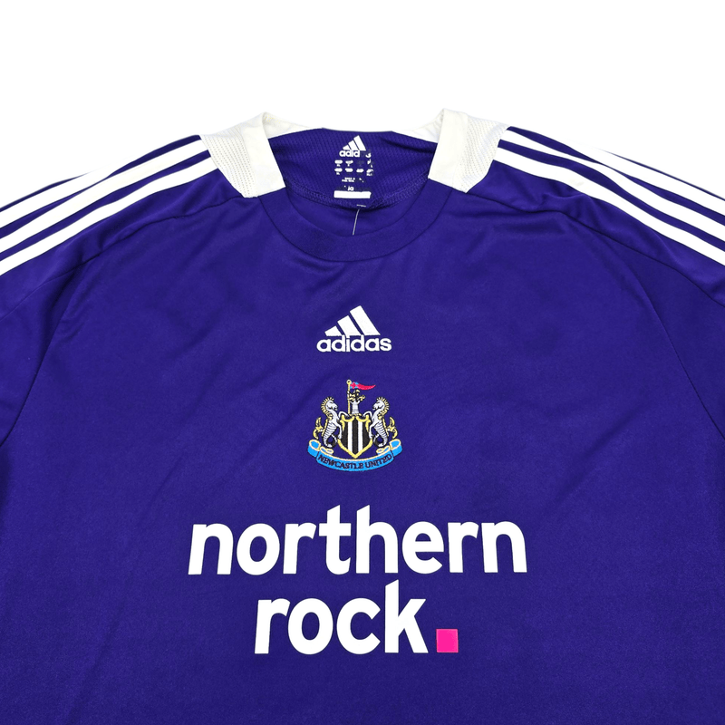 2008/09 Newcastle United Away Football Shirt (XL) Adidas 39 Carroll - Football Finery - FF301589
