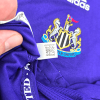 2008/09 Newcastle United Away Football Shirt (XL) Adidas 39 Carroll - Football Finery - FF301589