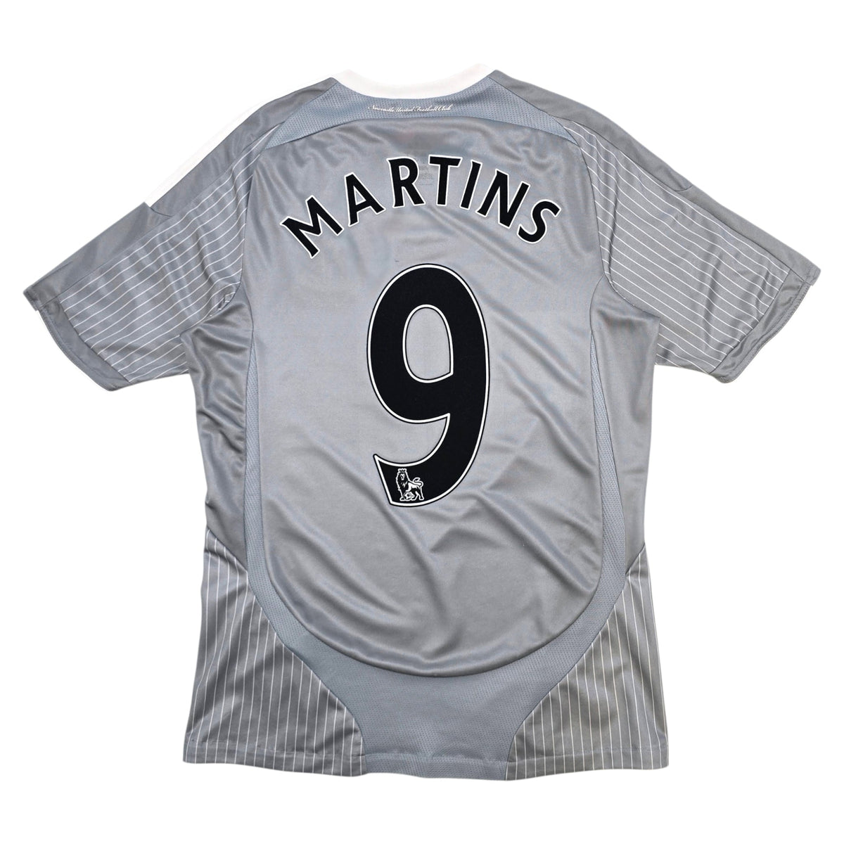 2008/09 Newcastle United Third Football Shirt (M) Adidas 9 Martins - Football Finery - FF303878