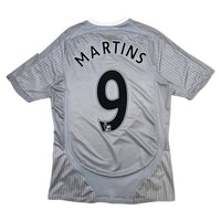 2008/09 Newcastle United Third Football Shirt (M) Adidas 9 Martins - Football Finery - FF303878