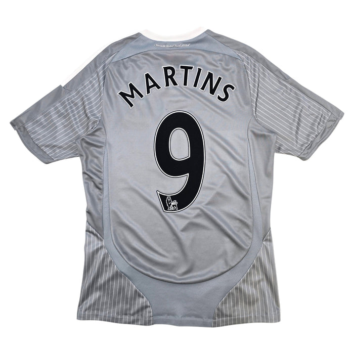 2008/09 Newcastle United Third Football Shirt (M) Adidas 9 Martins - Football Finery - FF303878