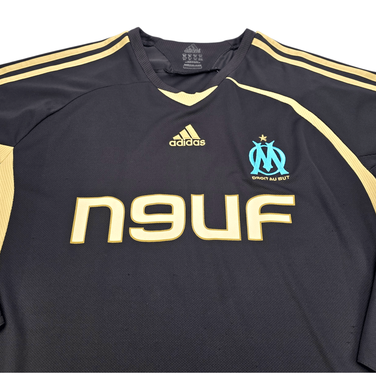 2008/09 Olympique Marseille Goal Keeper Football Shirt (2XL) Adidas - Football Finery - FF300578