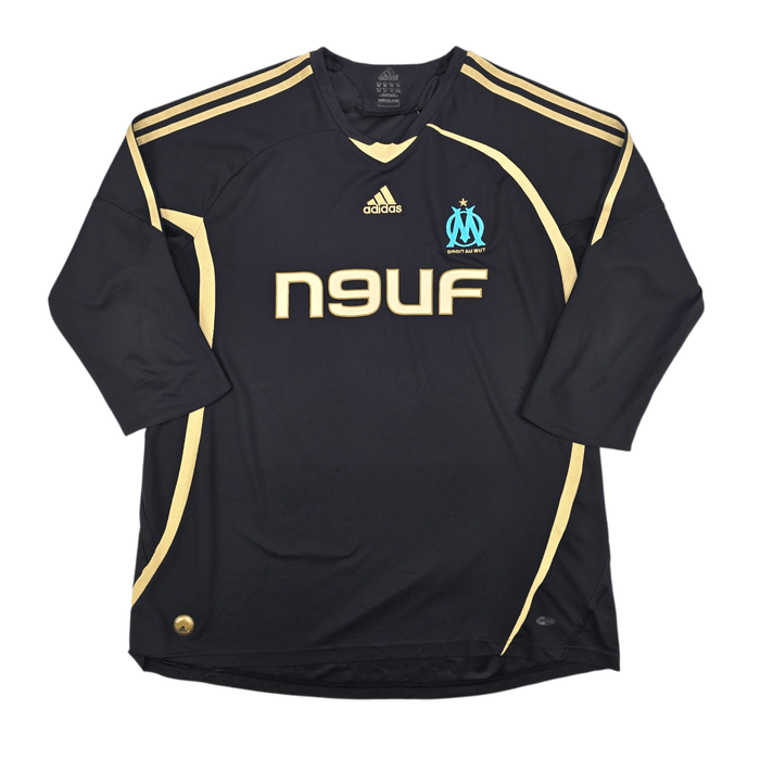 2008/09 Olympique Marseille Goal Keeper Football Shirt (2XL) Adidas - Football Finery - FF300578