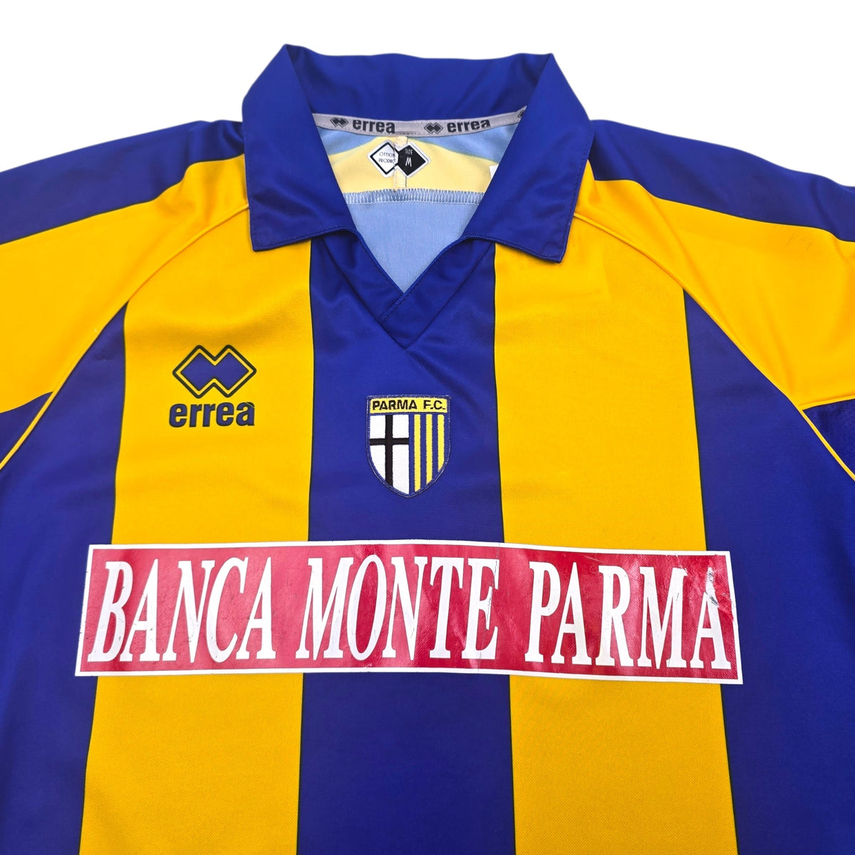 2008/09 Parma Away Football Shirt (M) Errea - Football Finery - FF305656