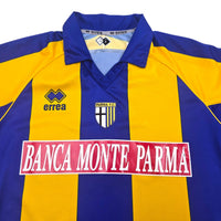 2008/09 Parma Away Football Shirt (M) Errea - Football Finery - FF305656