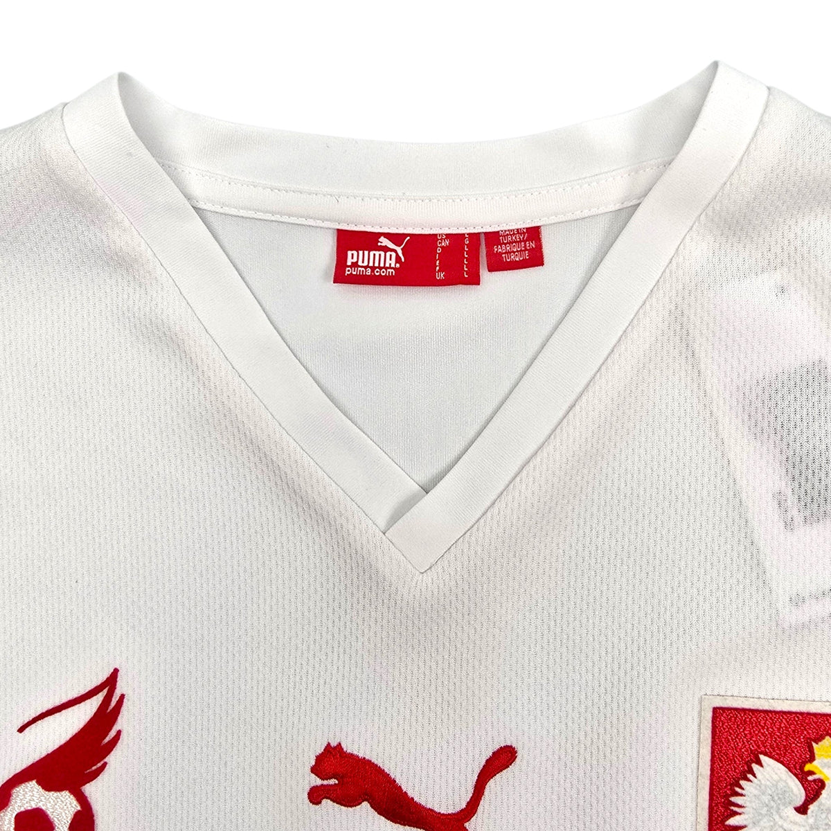 2008/09 Poland Home Football Shirt (L) Puma - Football Finery - FF305357