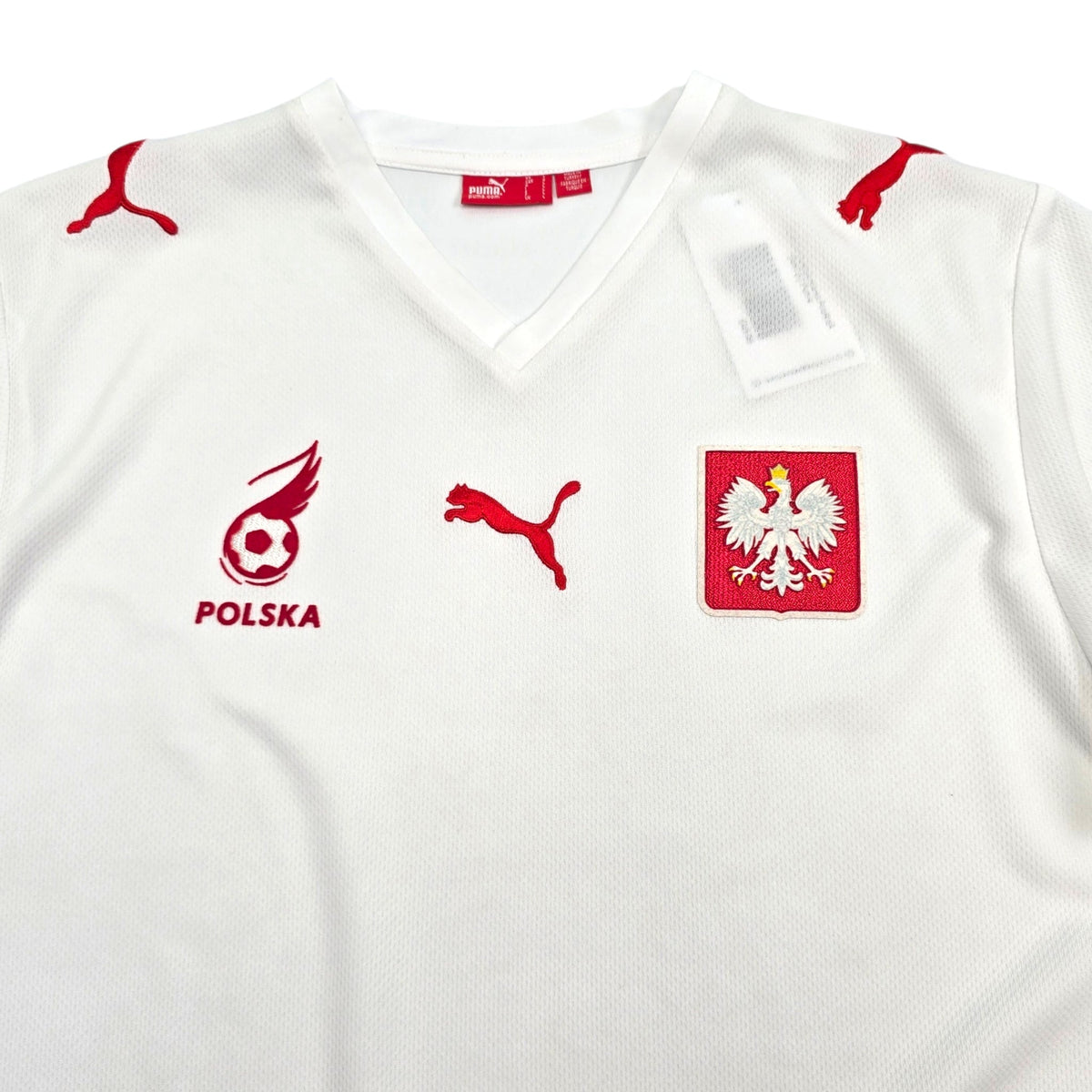 2008/09 Poland Home Football Shirt (L) Puma - Football Finery - FF305357