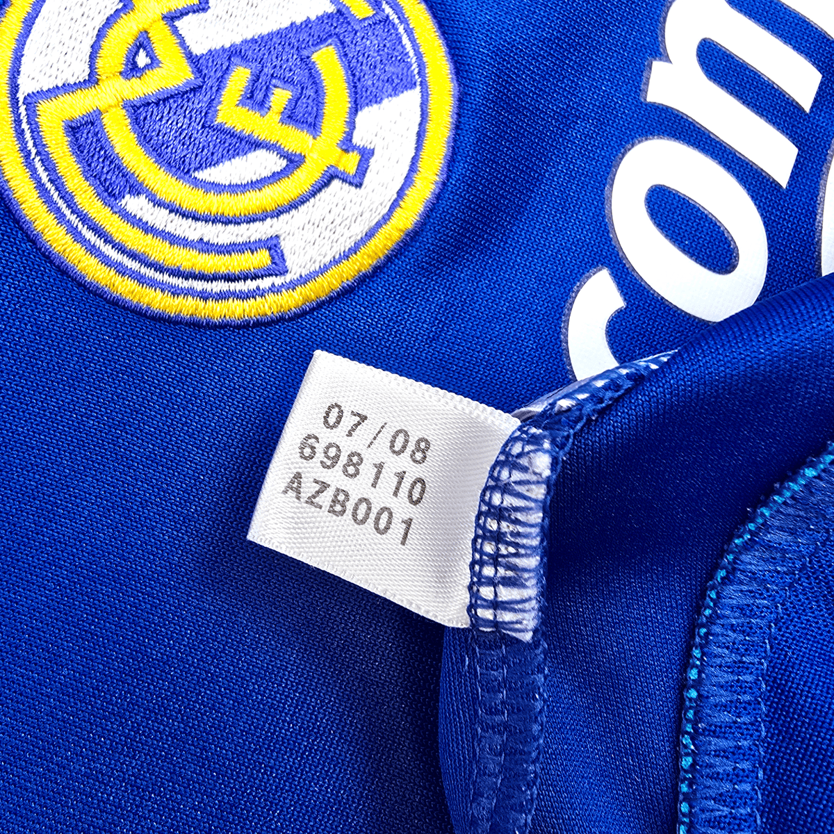 2008/09 Real Madrid Away Football Shirt (S) Adidas 9 Ronaldo - Football Finery - FF303500