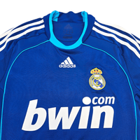 2008/09 Real Madrid Away Football Shirt (S) Adidas 9 Ronaldo - Football Finery - FF303500