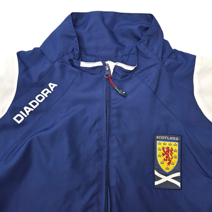 2008/09 Scotland Training Jacket (S) Diadora - Football Finery - FF308205