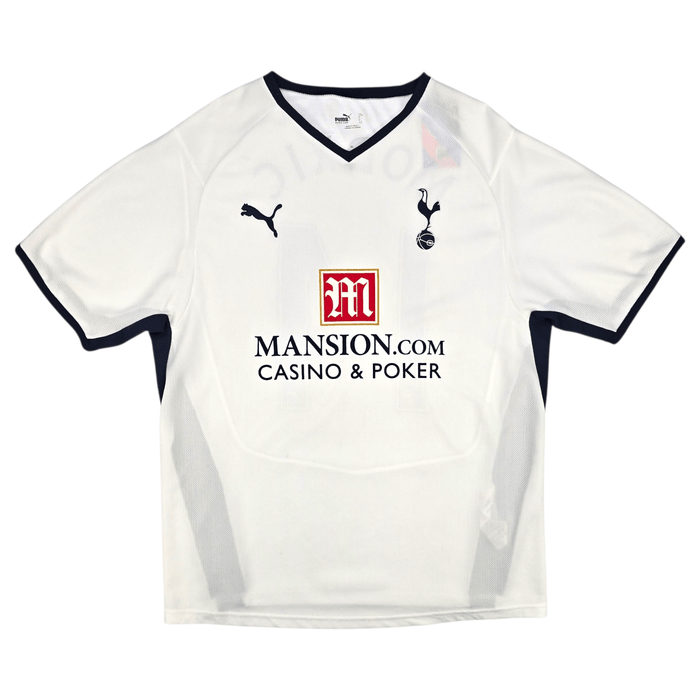 2008/09 Tottenham Hotspur Home Football Shirt (L) Puma 14 Modric - Football Finery - FF301573