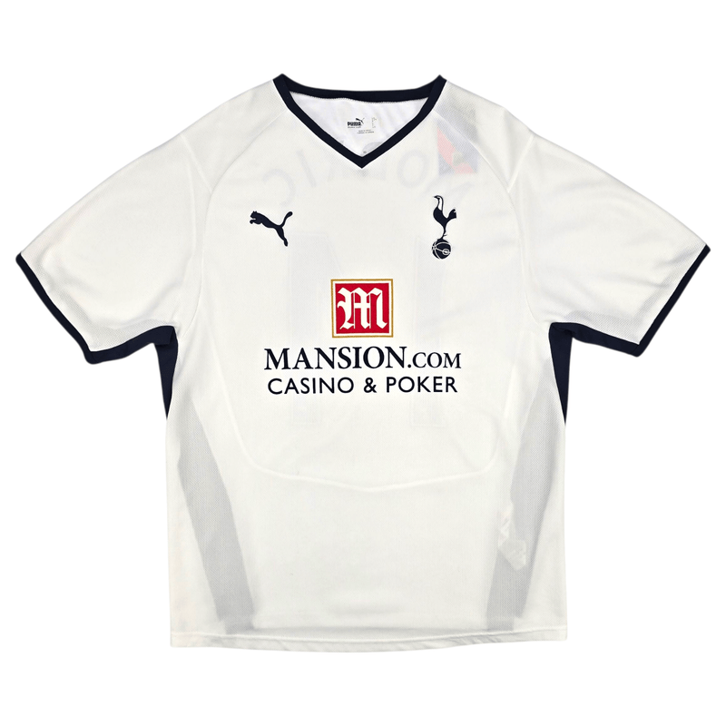 2008/09 Tottenham Hotspur Home Football Shirt (L) Puma 14 Modric - Football Finery - FF301573