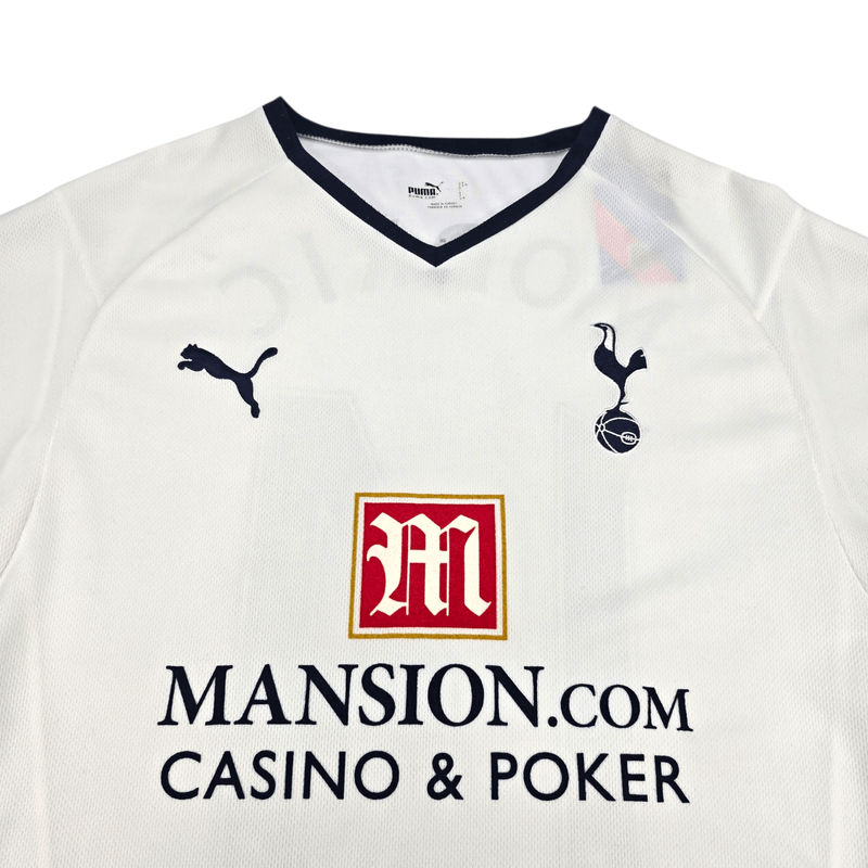 2008/09 Tottenham Hotspur Home Football Shirt (L) Puma 14 Modric - Football Finery - FF301573