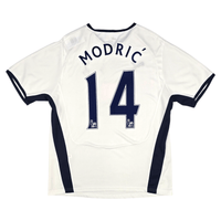 2008/09 Tottenham Hotspur Home Football Shirt (L) Puma 14 Modric - Football Finery - FF301573